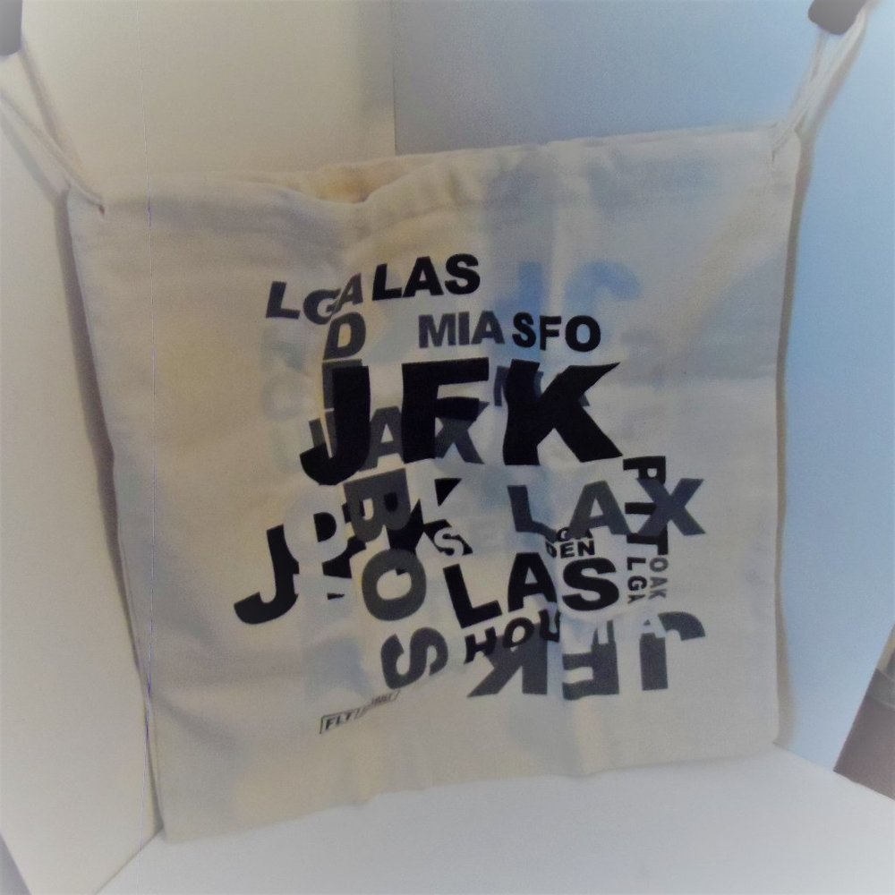 NWT - Travel Laundry Bag by Flight Patterns